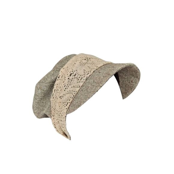 y2k jfashion wool + lace cap main image 5